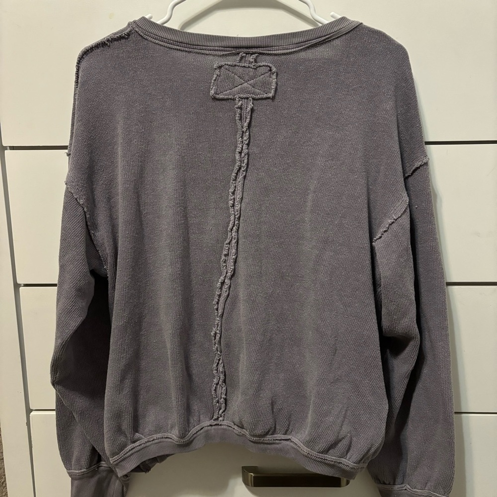 Free People Anyway Top Purple - Picture 3 of 7